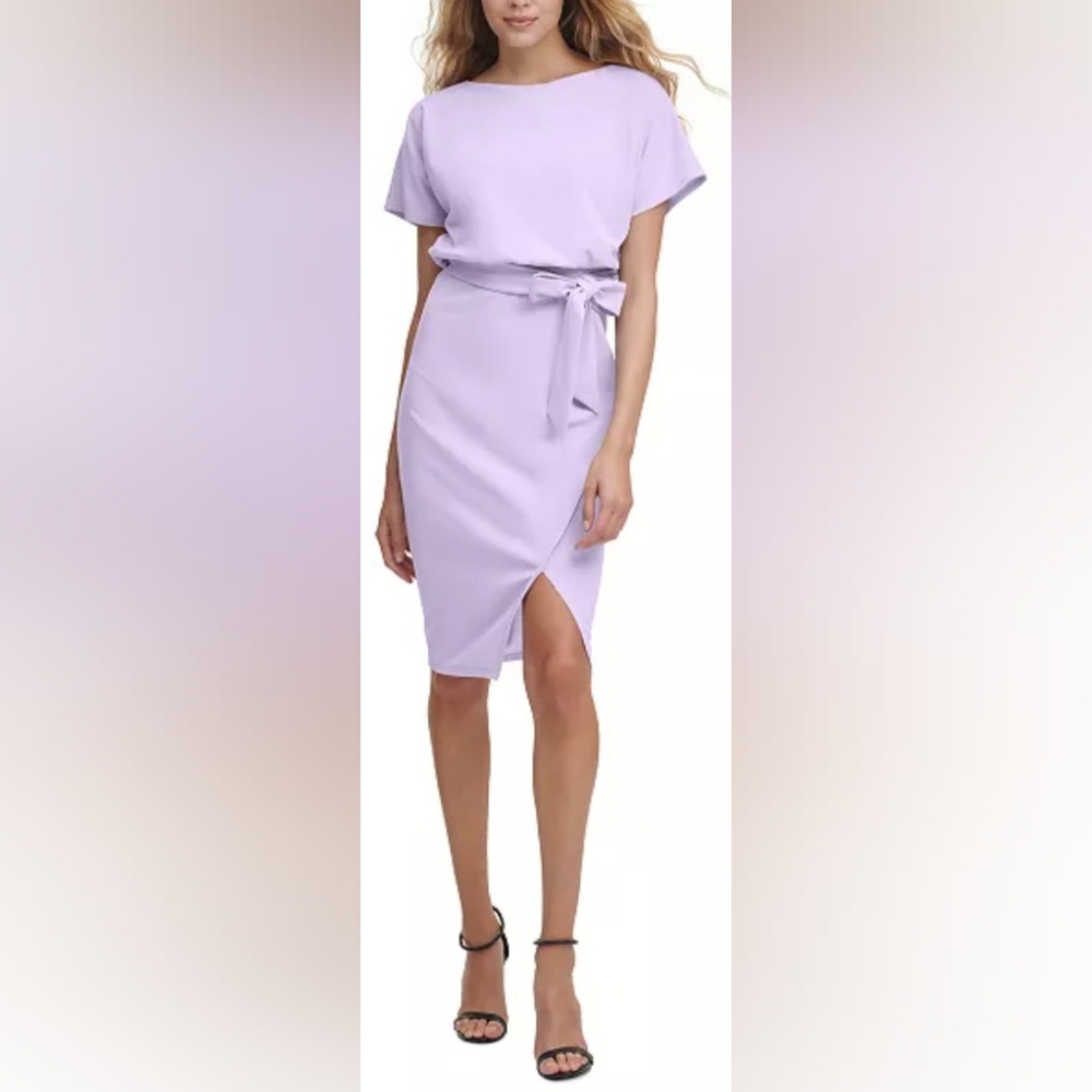 Kensie Blouson Wrap Dresses